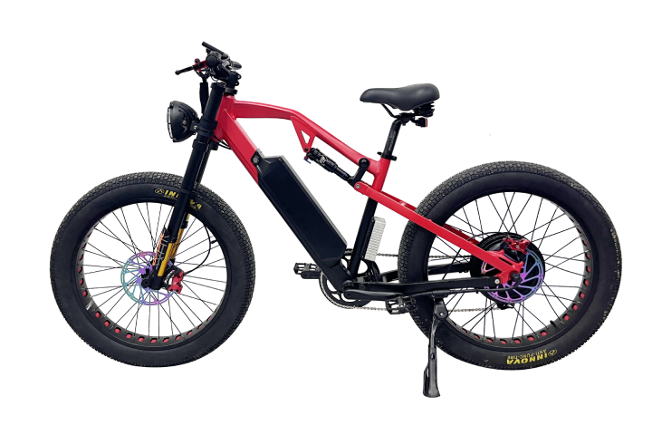 60v 2000w fat tire electric mountain bicycle