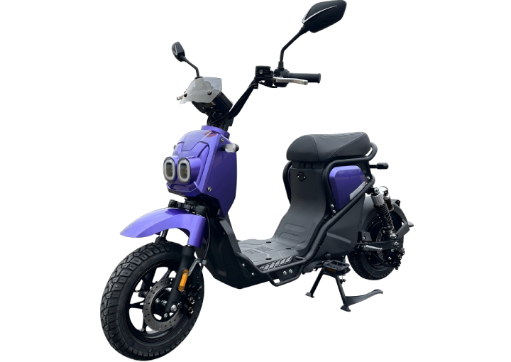 Eco-Friendly E-Scooter with Pedals - Electric Moped Scooter