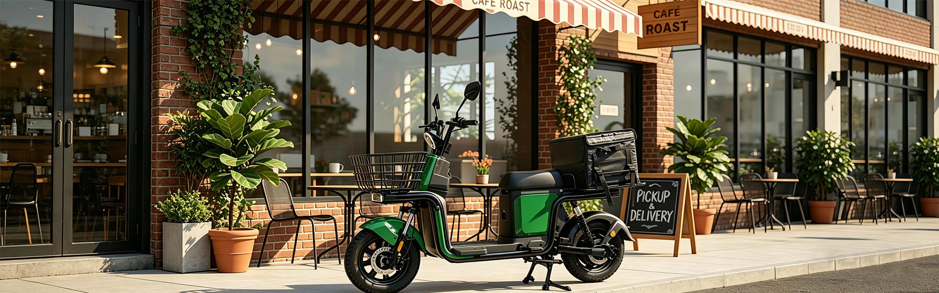 Electric Food Delivery Scooter