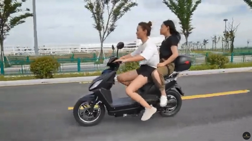 Two Pessenger Pedal Assist Electric Scooter