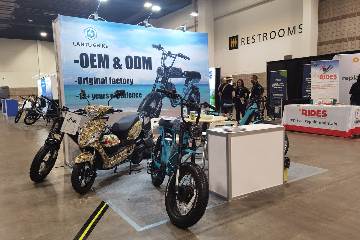 Lantu Ebike In Exhibition