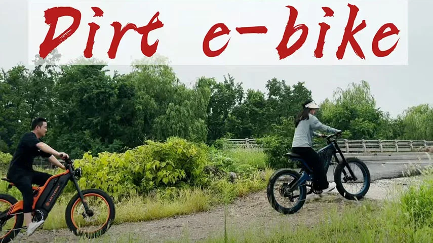 Spécifications Lantu Ebike Dirt eBike & First Ride